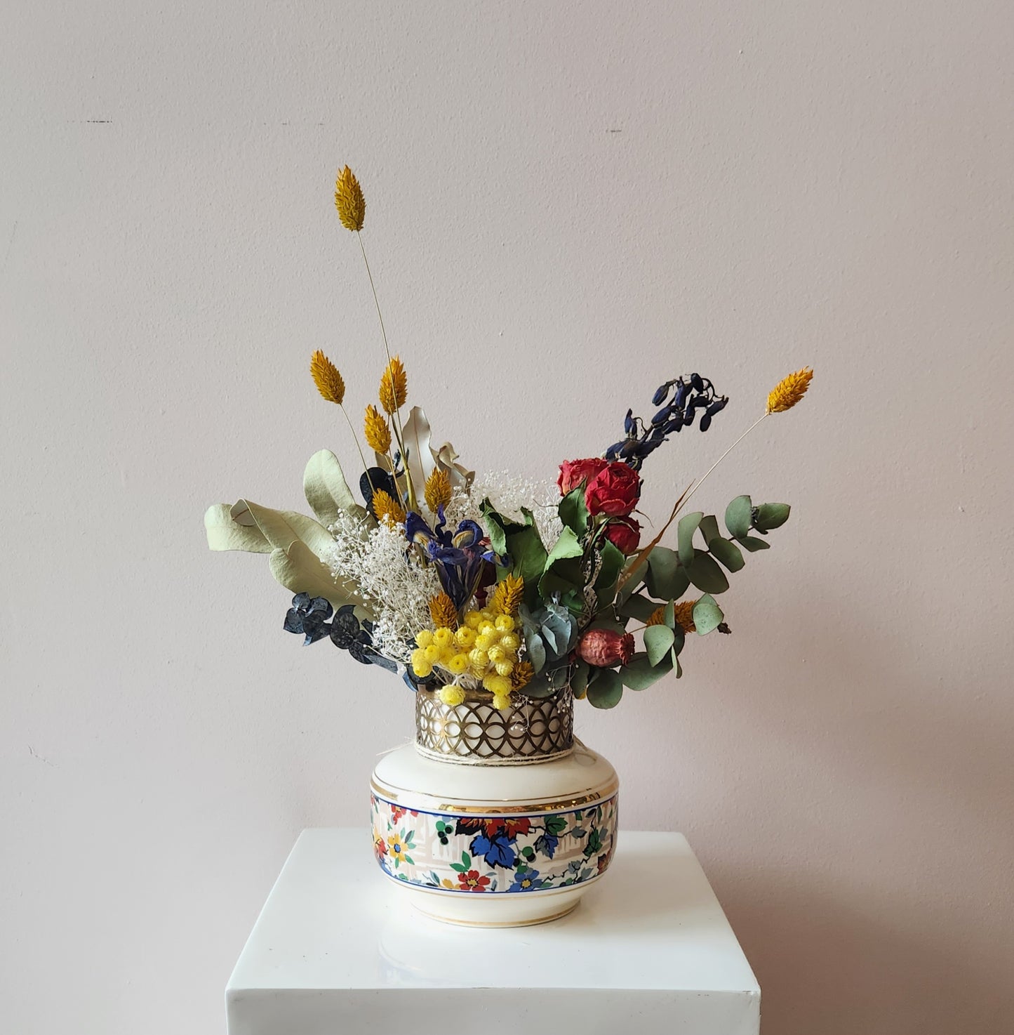 Vintage Vase Arrangement