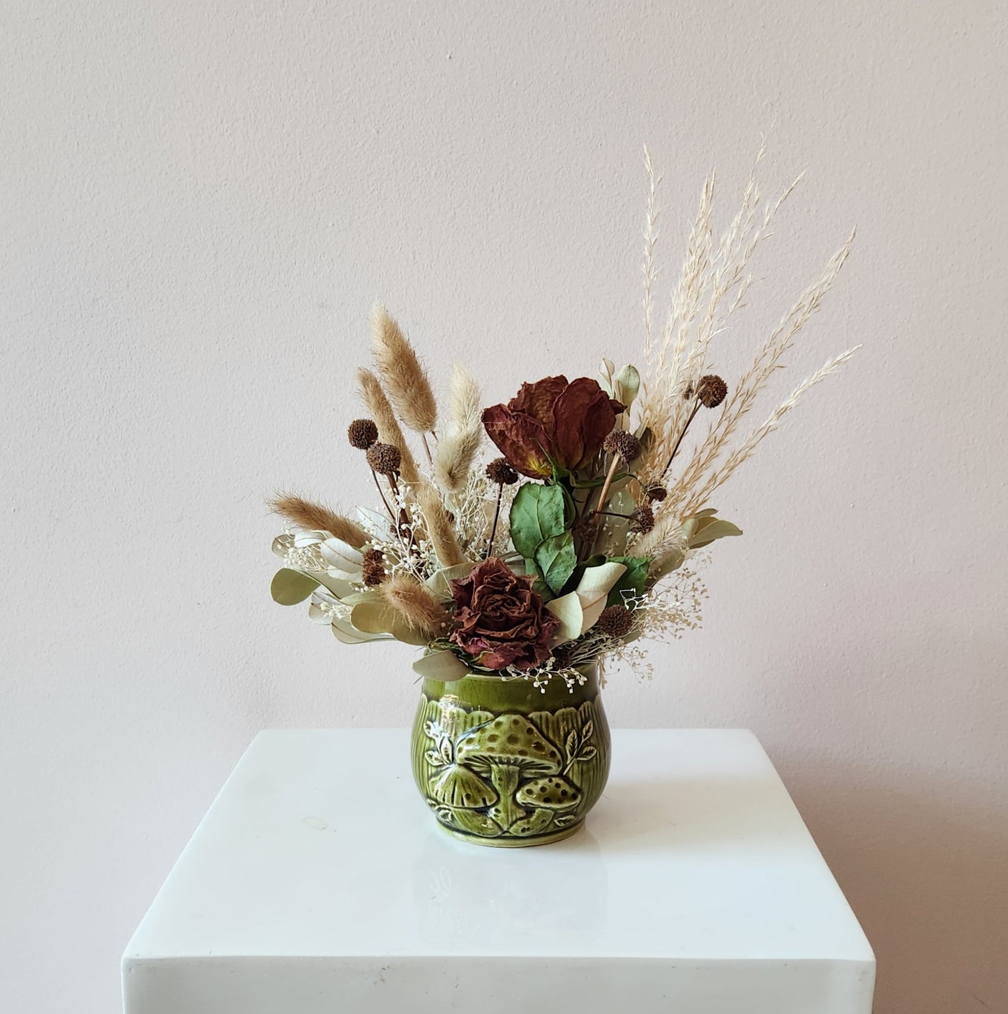 Mini Earthy Mushroom Dried Arrangement