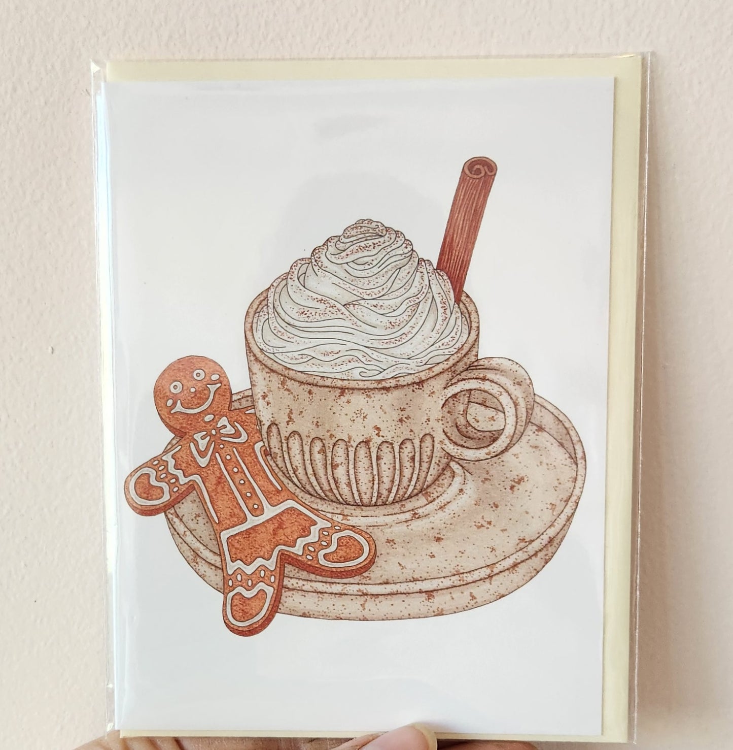 Gingerbread Latte Card