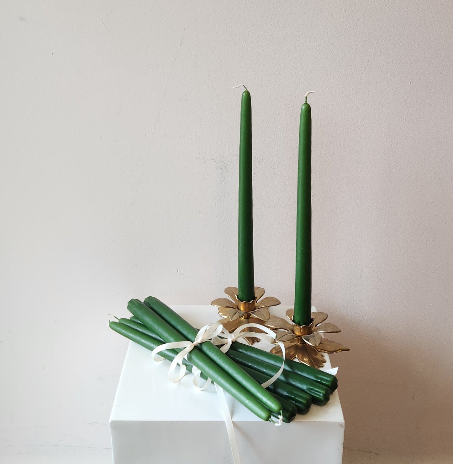 Candle Stick Duo - Green