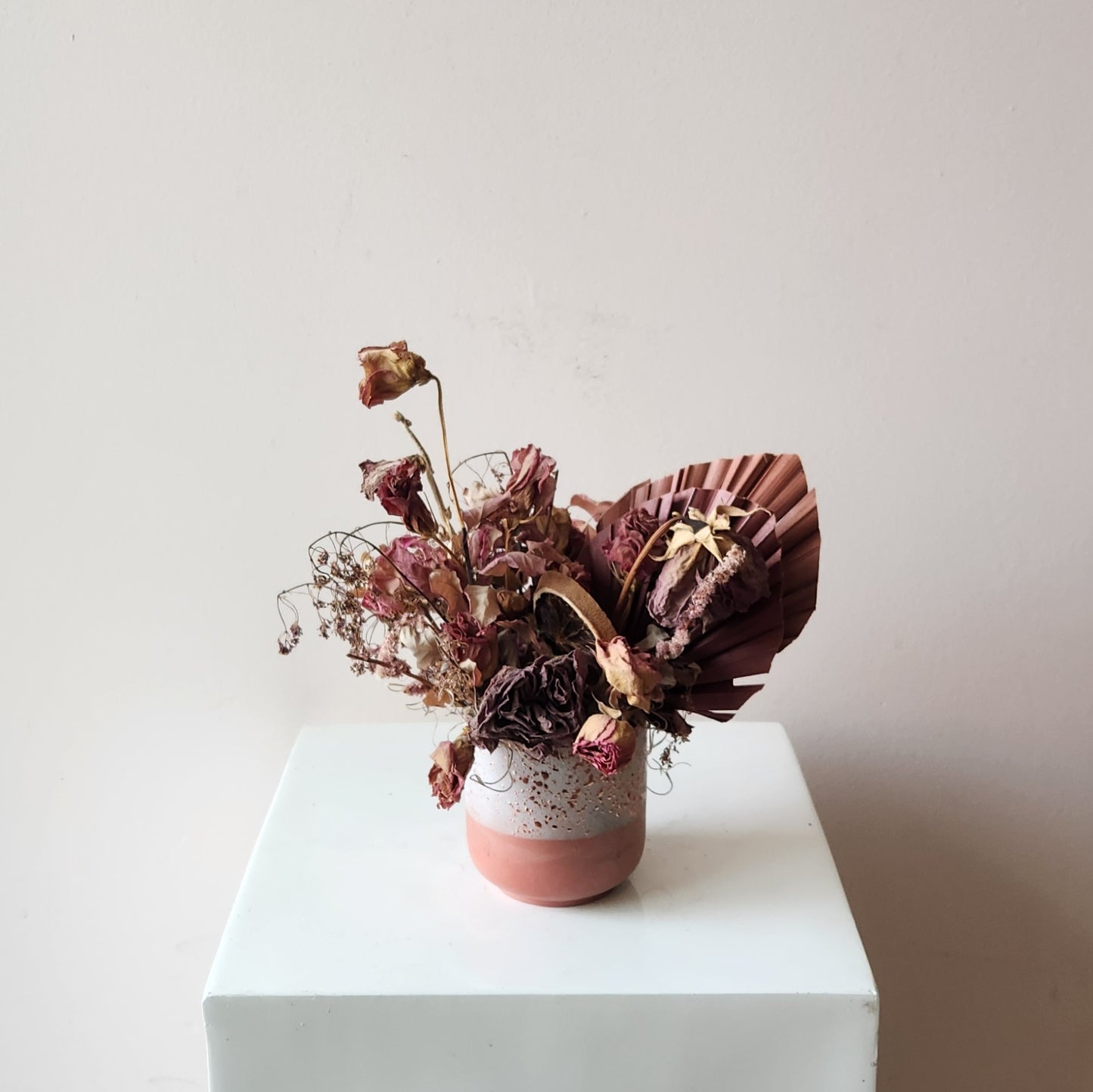 Vintage Rose Mini Dried Arrangement