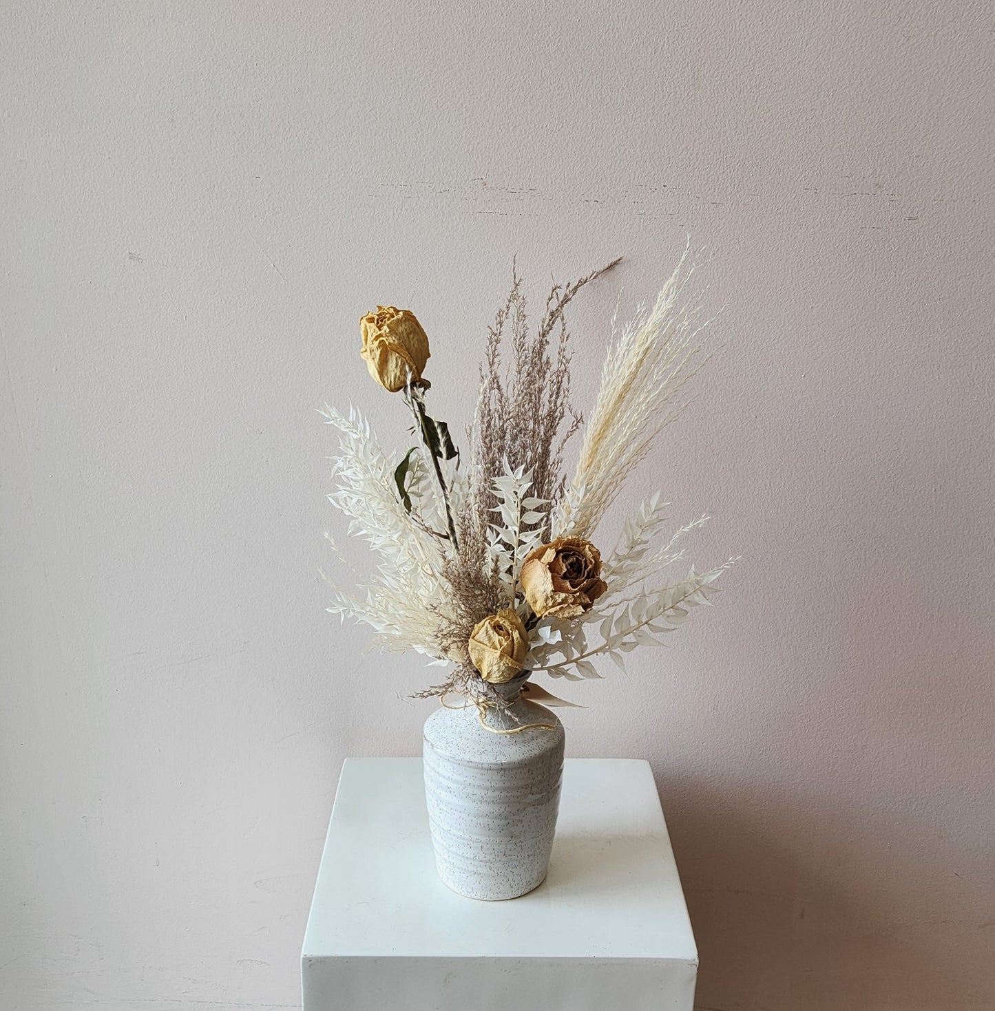 Desert Rose Dried Bud Vase