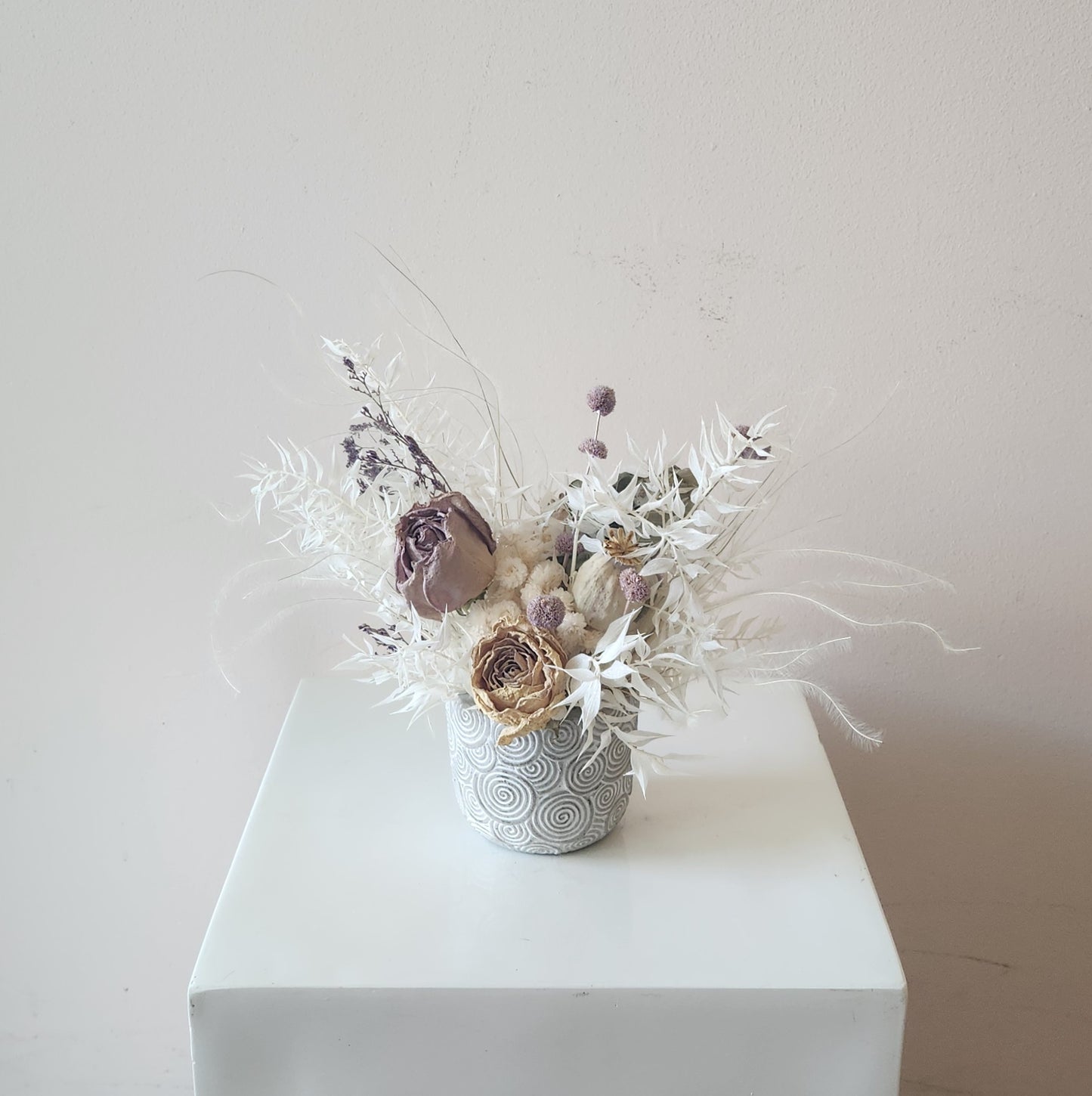 Small Spirals Dried Arrangement