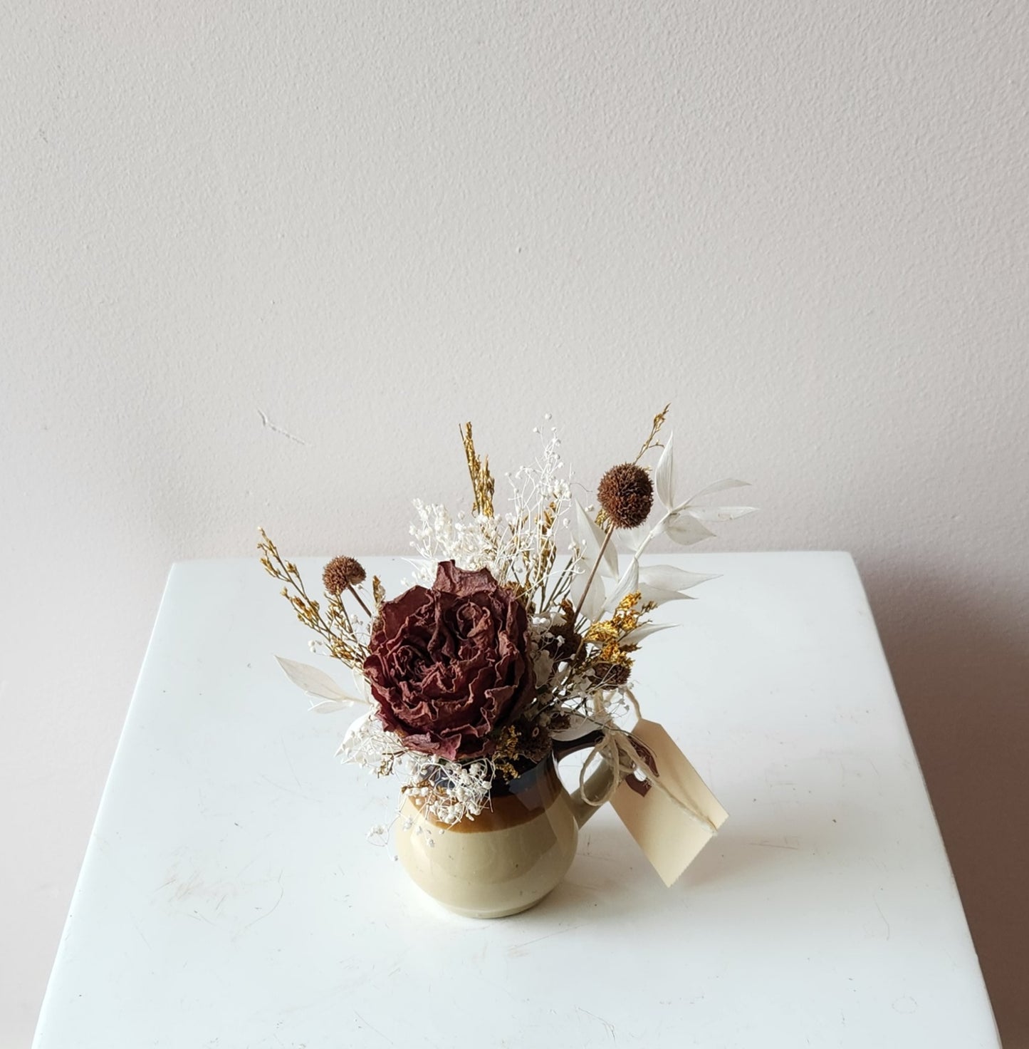 Petite Brown & Natural Dried Arrangement