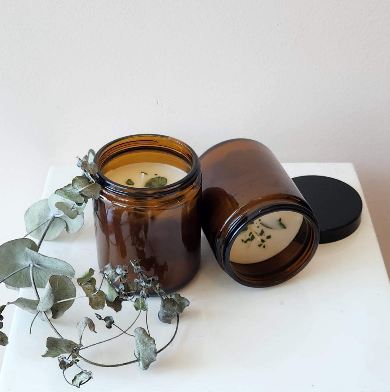 Eucalyptus Sea Salt Natural Soy Candle