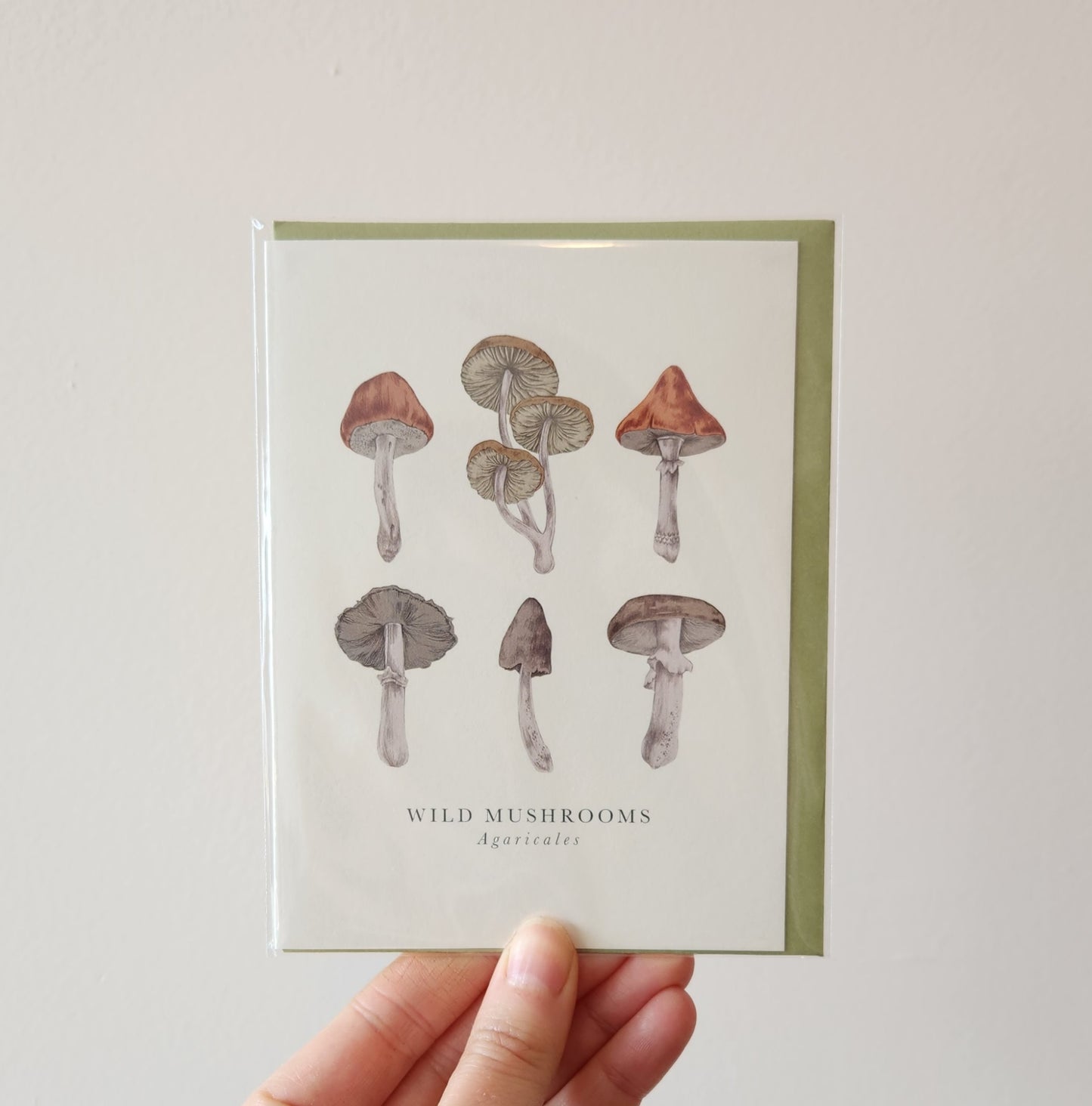 Wild Mushroom Card