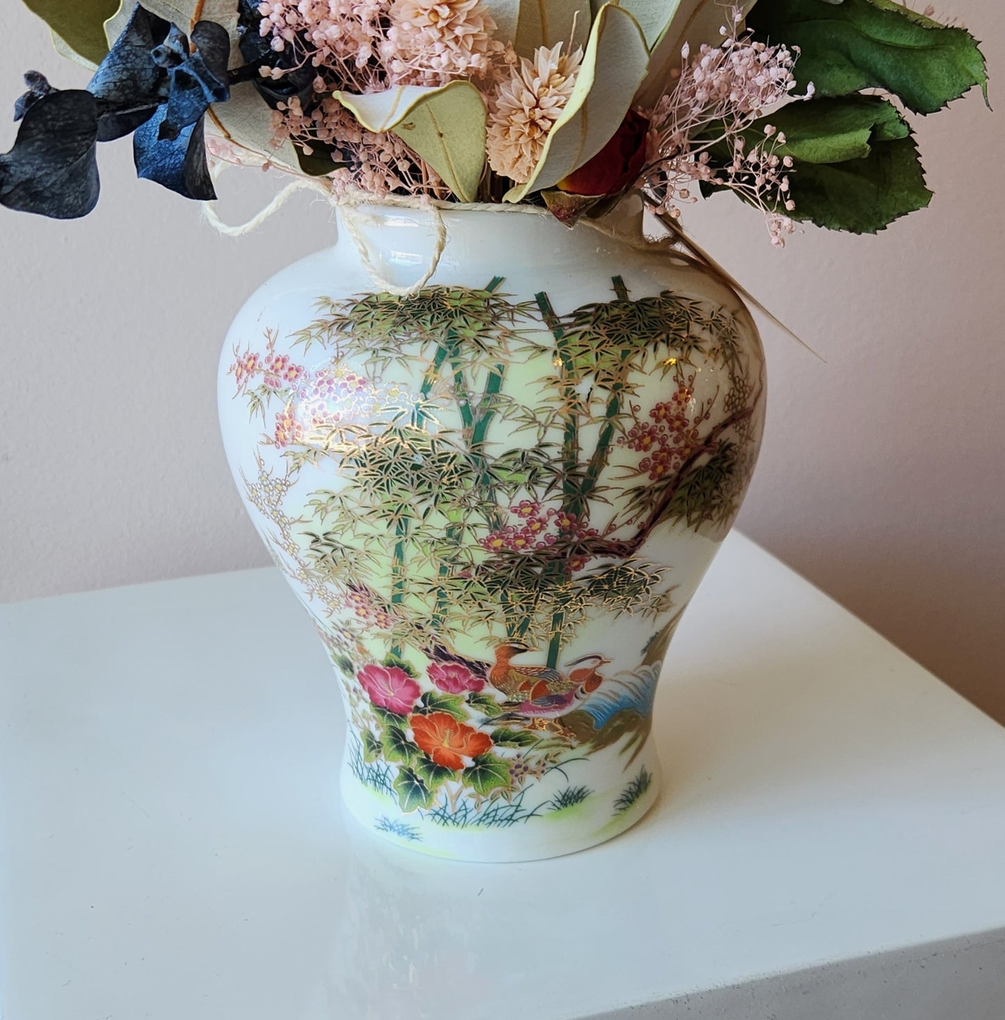 Colourful Dried Urn Arrangement