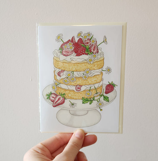 Strawberry Shortcake Card