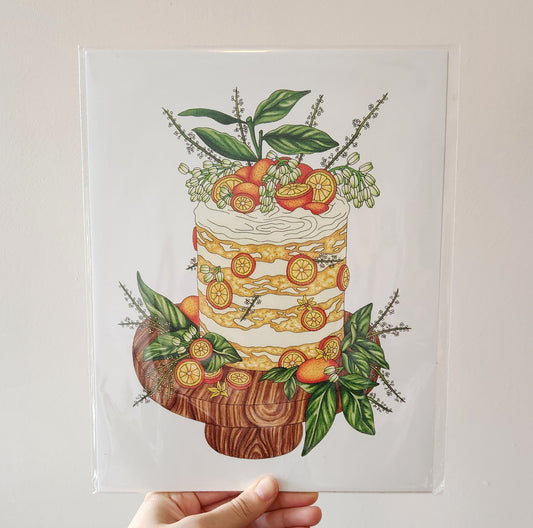 Citrus Cake Print