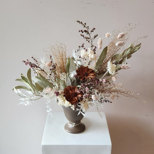 Taupe Compote Dried Arrangement