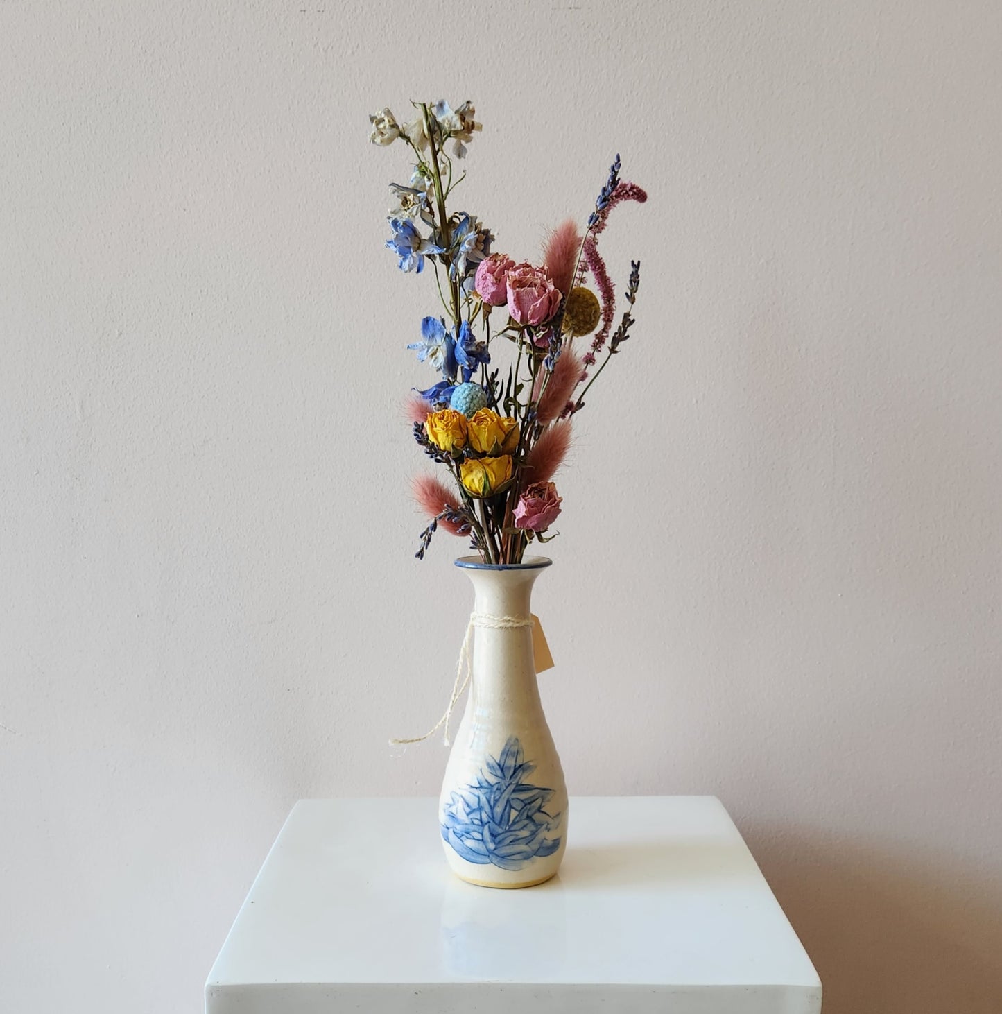 Vintage Bud Vase Arrangement