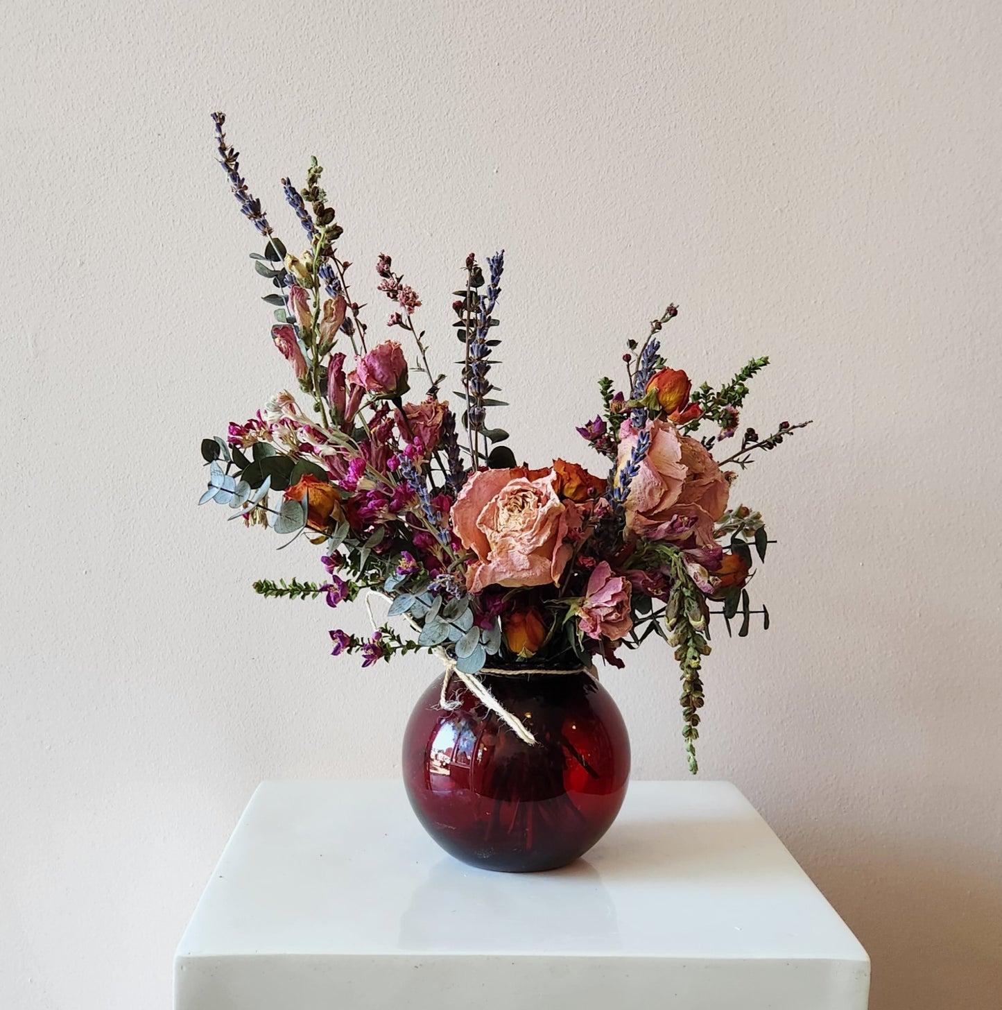 Ruby Summer Dried Arrangement