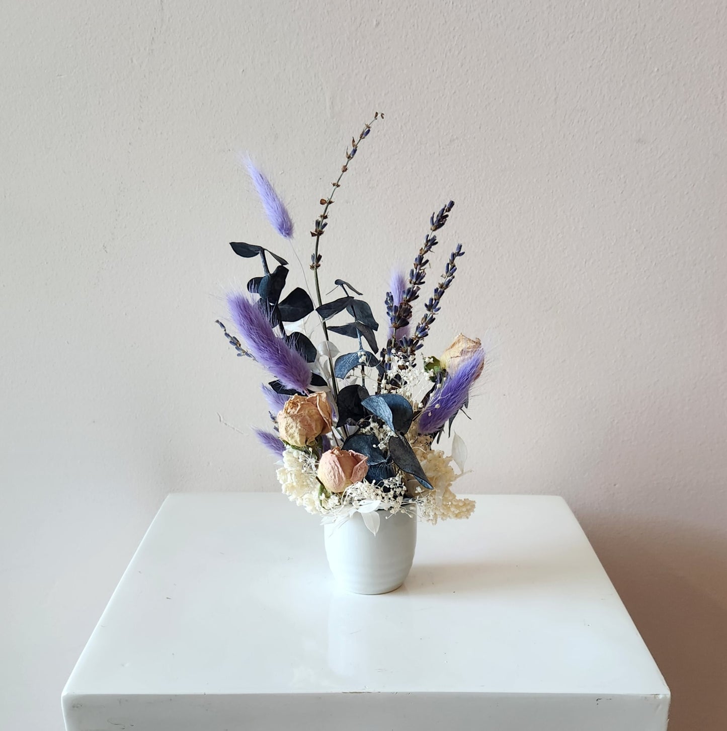 Mini Violet Dried Arrangement