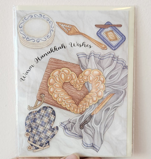 Hanukkah Wishes Card