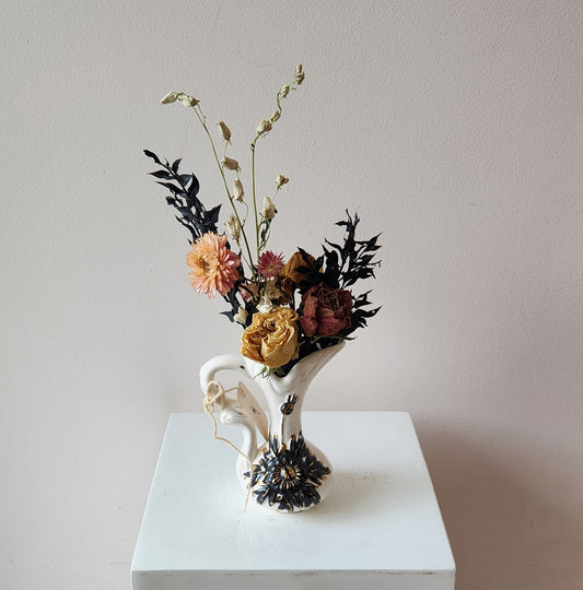 Midnight Blossom Dried Arrangement