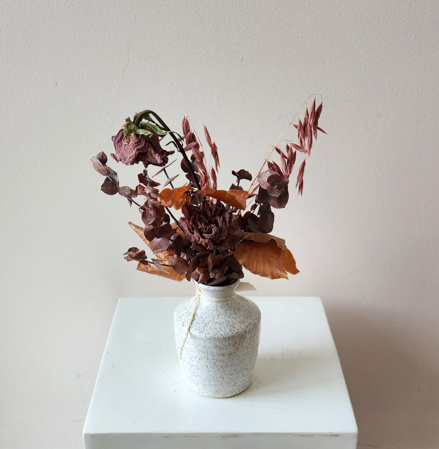 Dried Autumnal Bud Vase