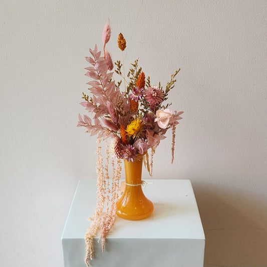 Orange Summer Dried Arrangement