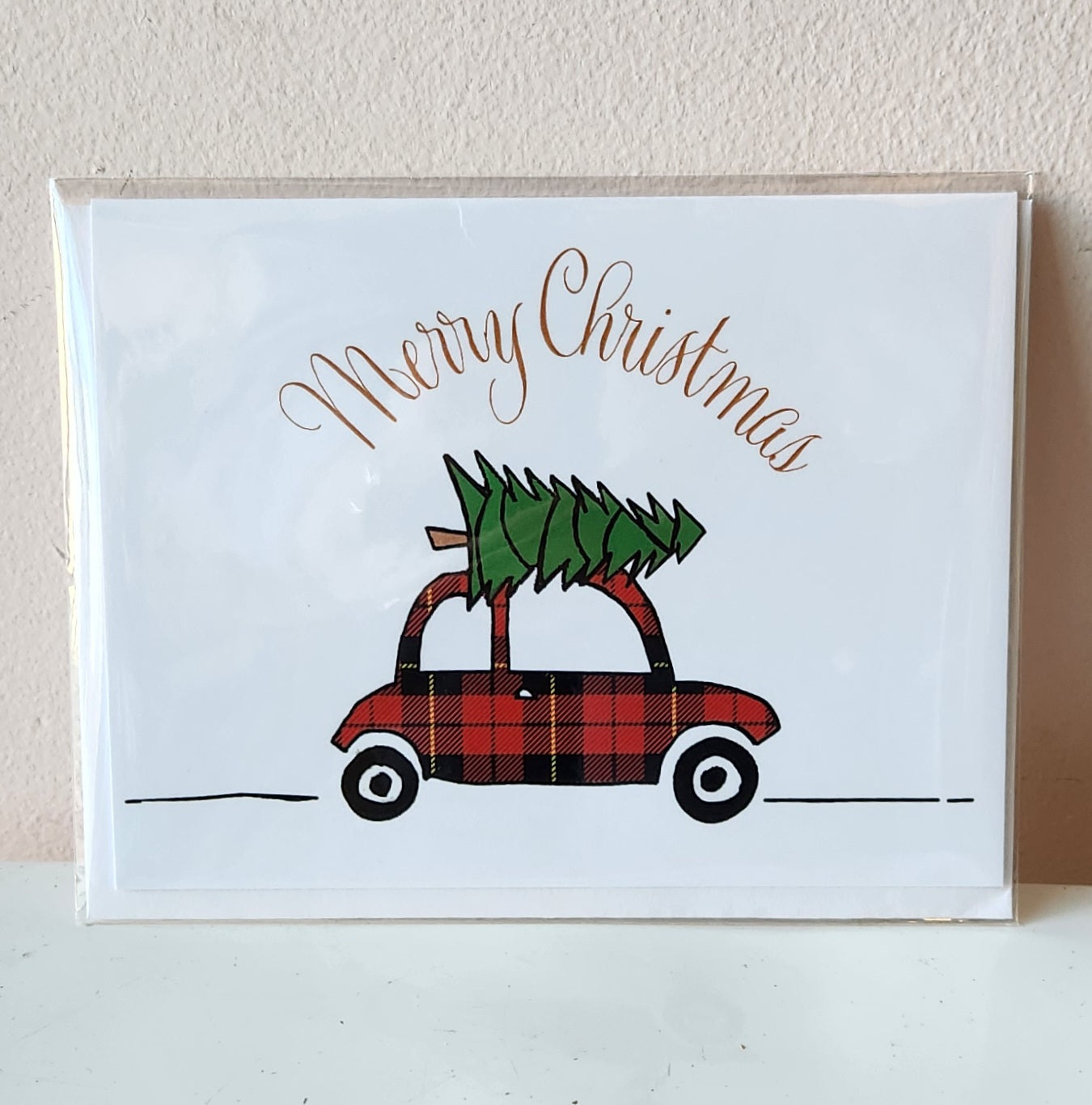 Merry Christmas Tree Card