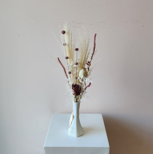 Dried Soft & Sweet Bud Vase