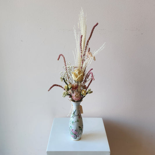 Blushing Beauty Dried Arrangement