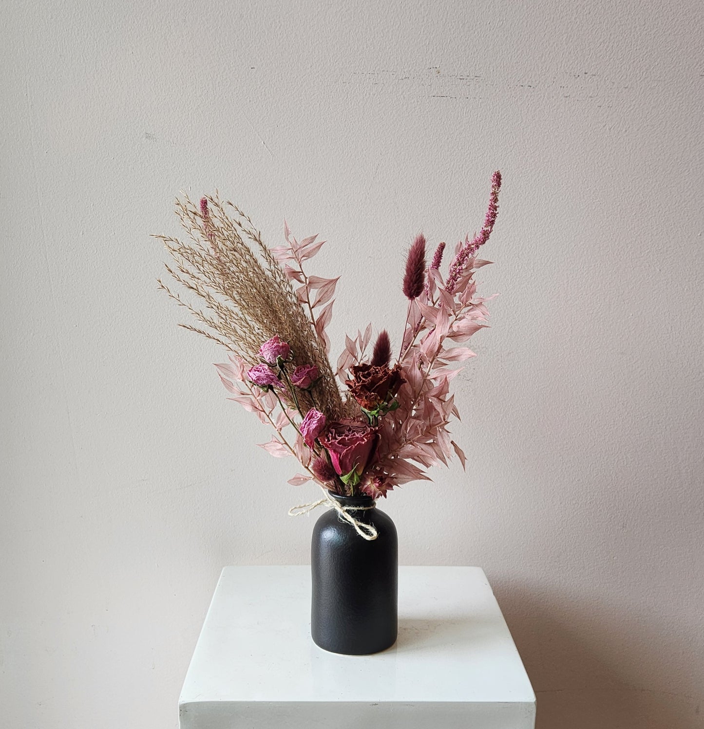 Chocolate Strawberry Dried Bud Vase