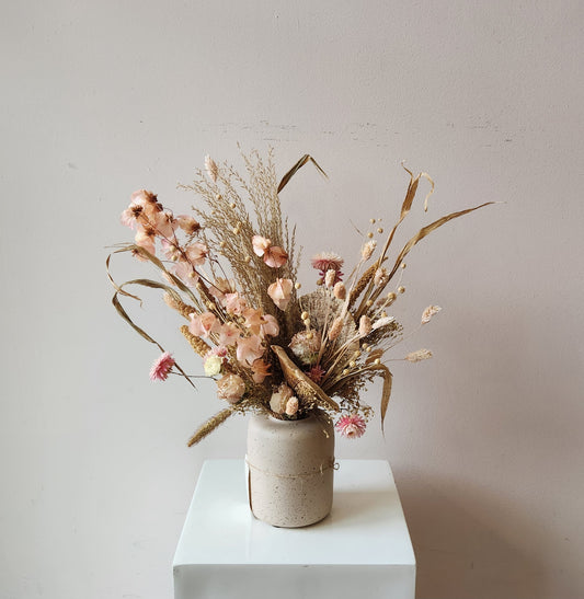 Desert Peach Dried Arrangement