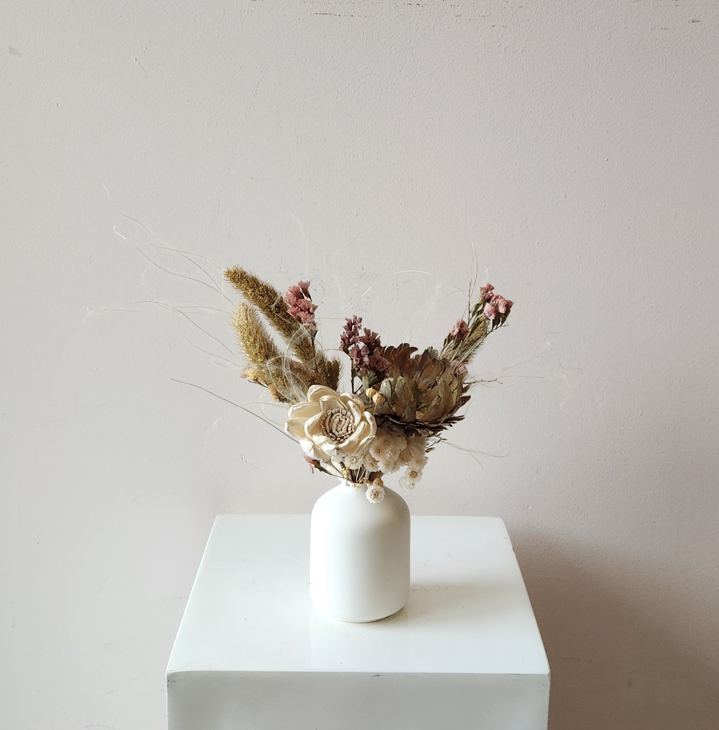 Dried Blossom Bud Vase
