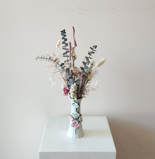 Pink Blossoms Dried Arrangement
