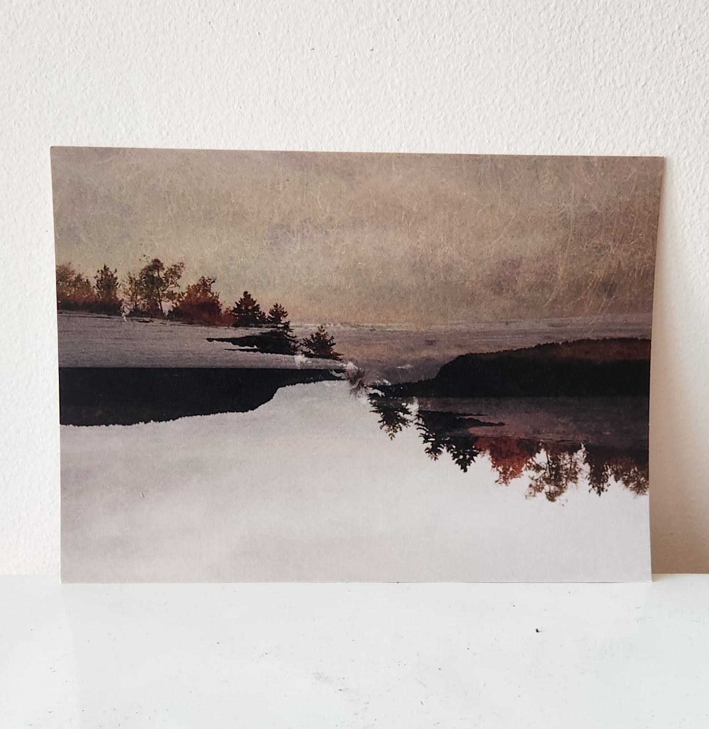 New Brunswick Mirrored Beach Postcard