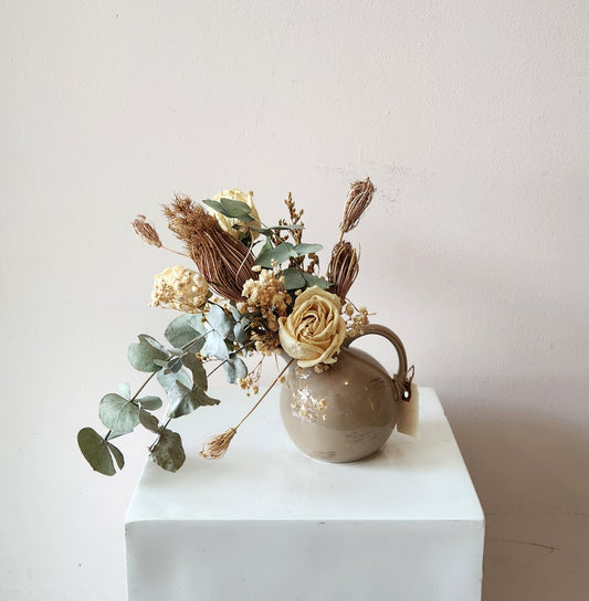 Petite Pitcher Dried Arrangement