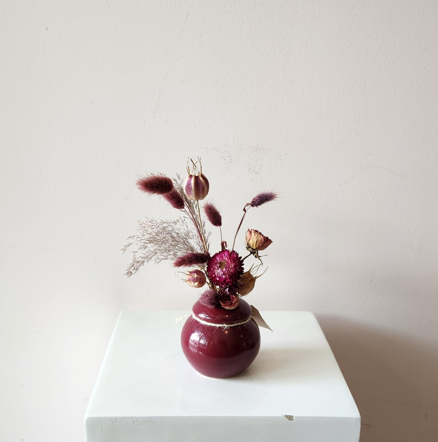 Moody Maroon Shaker Arrangement