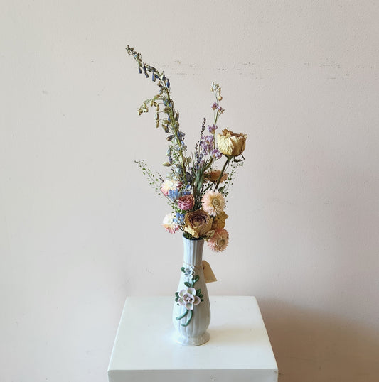 Pastel Beauty Dried Bud Vase