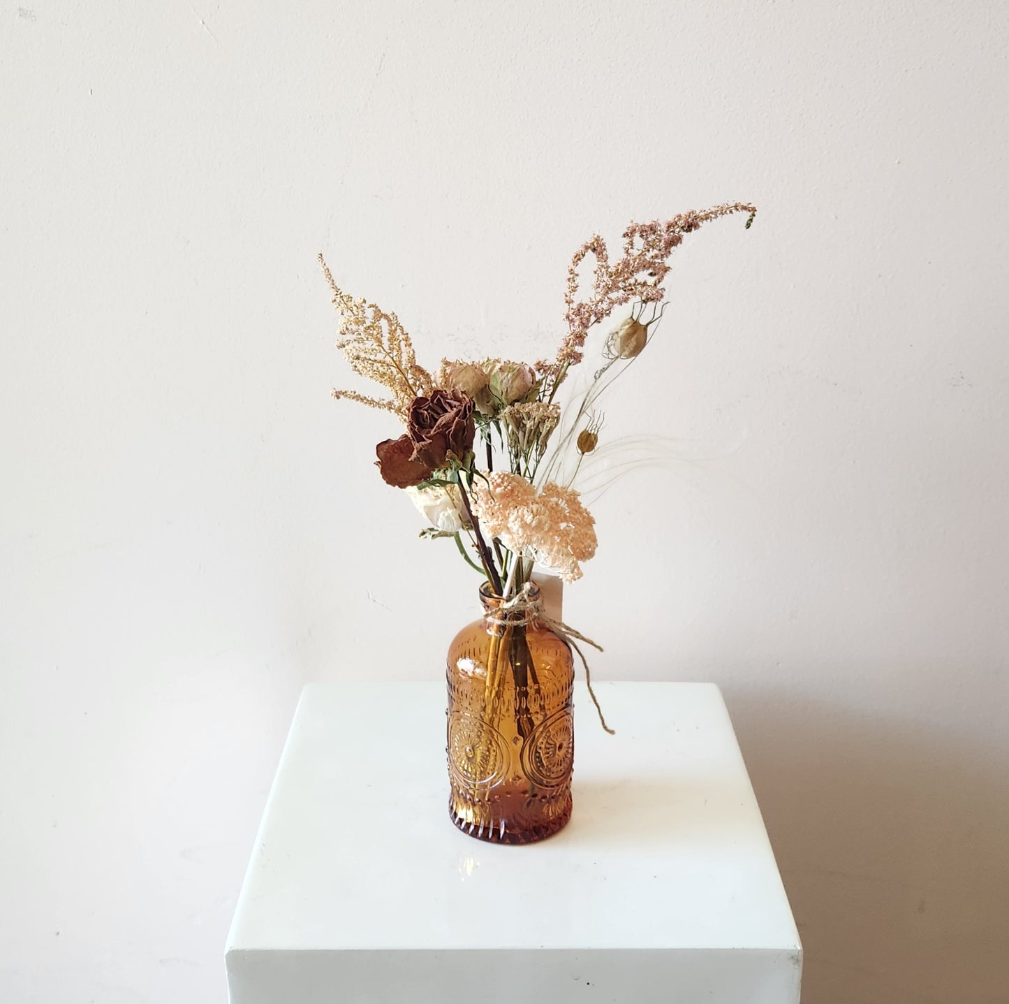 Earthy Glow Bud Vase