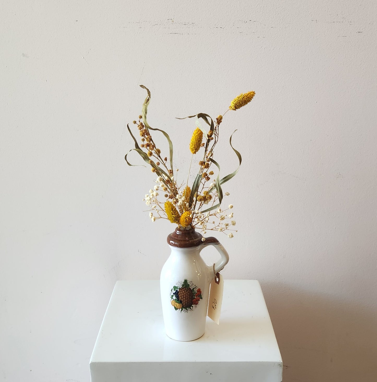 Dried Pineapple Shaker Arrangement