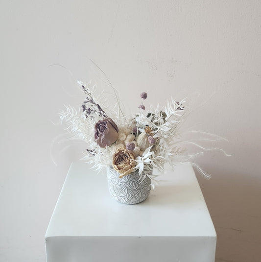 Small Spirals Dried Arrangement