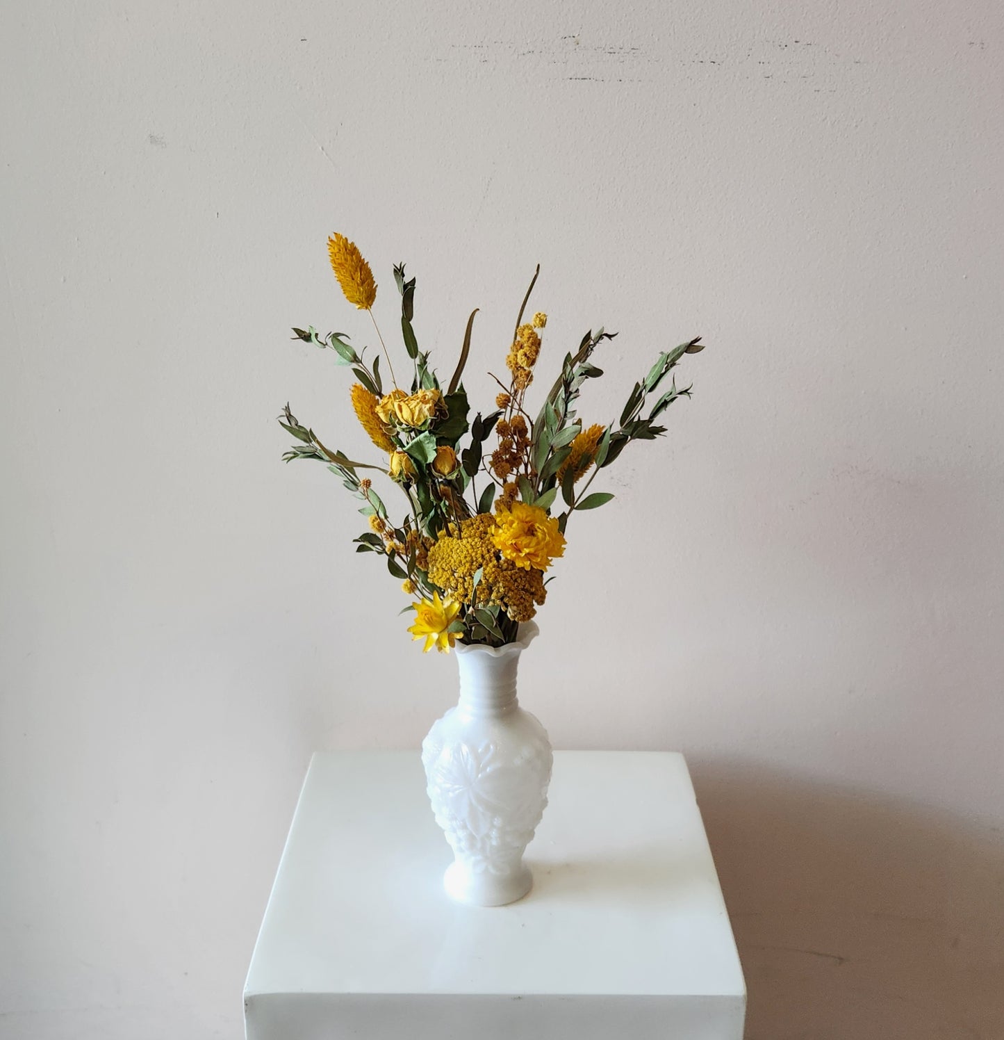 Sunshine Dried Bud Vase