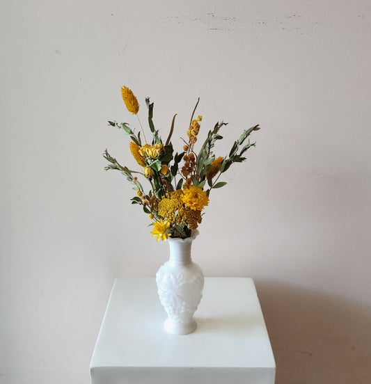 Sunshine Dried Bud Vase