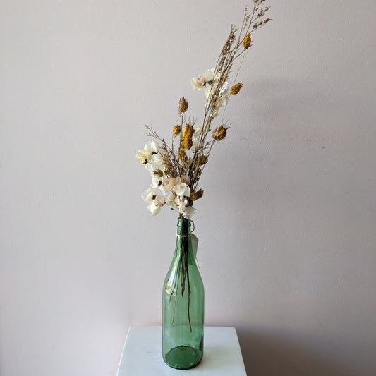 Dried Buttercream Bottle Arrangement